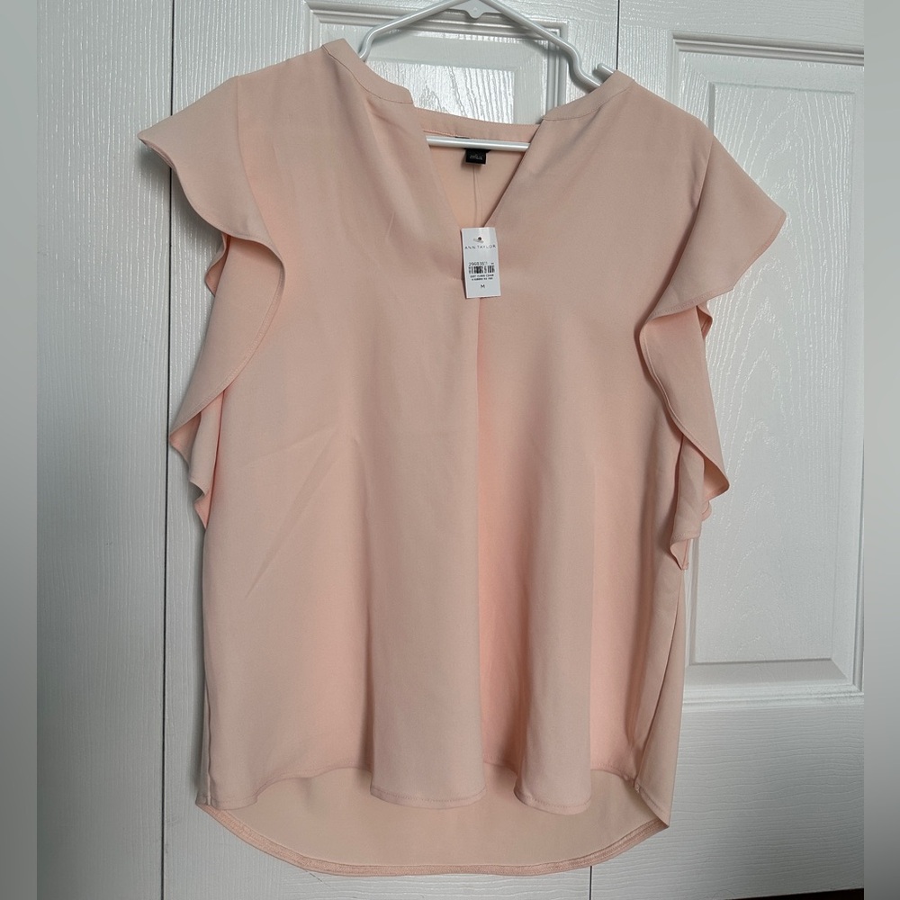 Ann Taylor Pale Pink Blouse